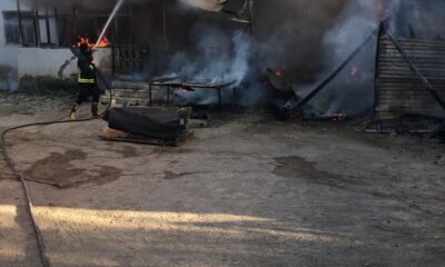 Van’da korkutan yangın