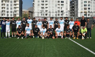 Van’da sağlıkçılar için moral maçı