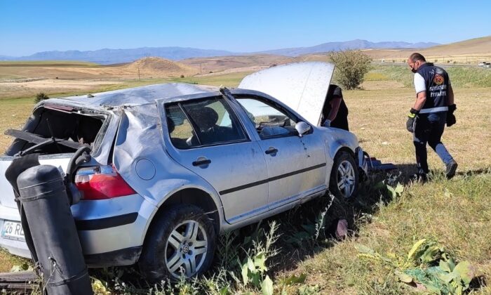 Van’da trafik kazası: 1 yaralı
