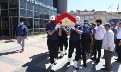 Vefat eden Belediye Başkanı için tören düzenlendi