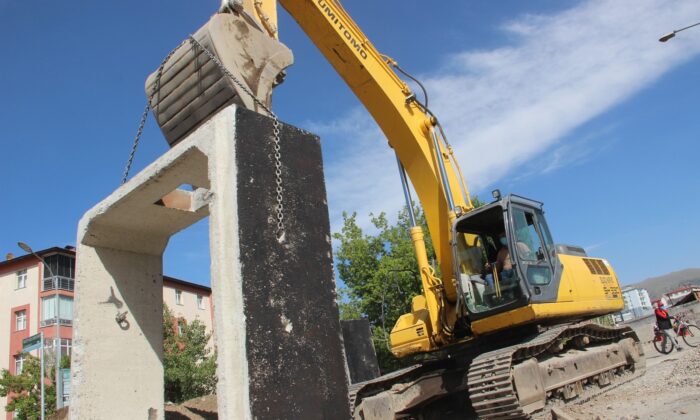 Yağmur suları artık Erzurum için çile olmayacak