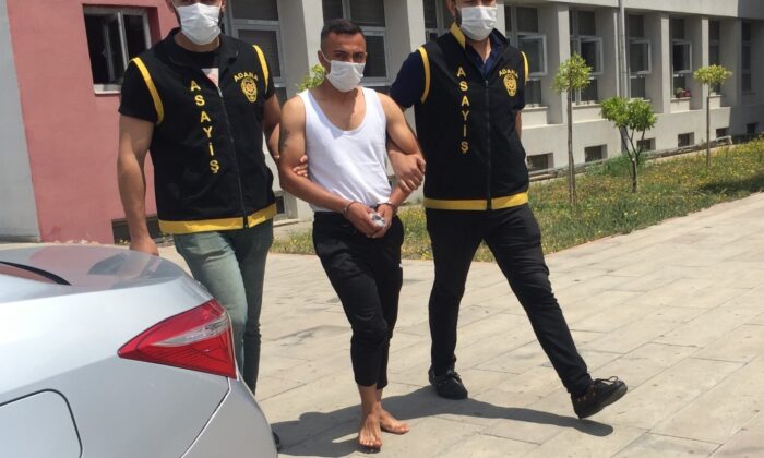 Yalın ayak dam dama atlayarak kaçan hırsız yakalandı