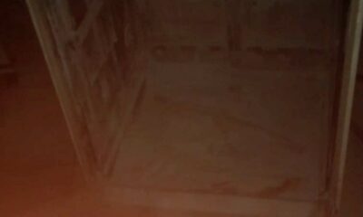 Yangın tüpü sayesinde evini yanmaktan kurtardı