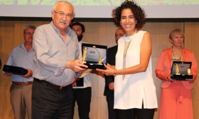 Yaş meyve sebze ihracatının yıldızları ödüllendirildi