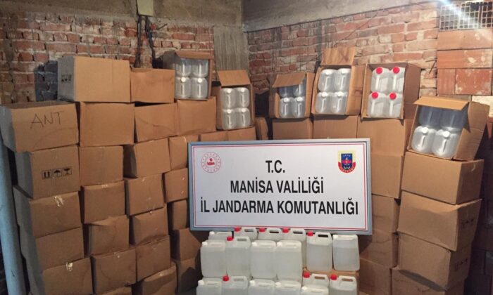 Yasa dışı alkol üreten şahıs gözaltında