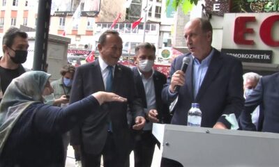 Yaşlı kadın İnce’ye elini öptürüp, söz istedi