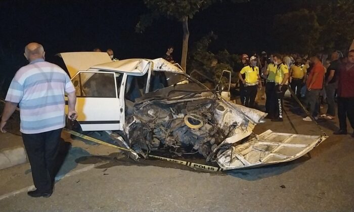 Yeni aldığı otomobili sonu oldu