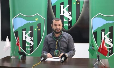 Yeni sezon öncesi Kocaelispor’un hedefi açıklandı