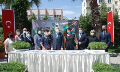 Yerli ve milli fideler kadın çiftçilere emanet