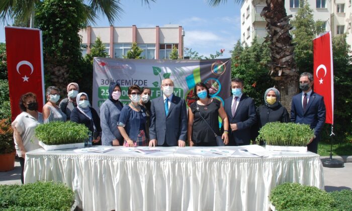 Yerli ve milli fideler kadın çiftçilere emanet