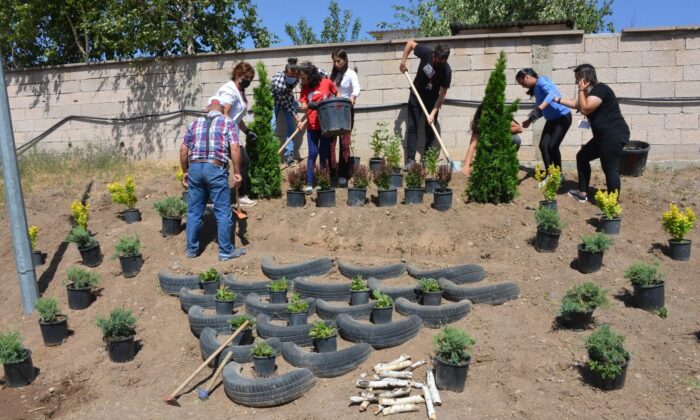 Yeşeren Hayatlar Projesi ile umutlar yeşerdi