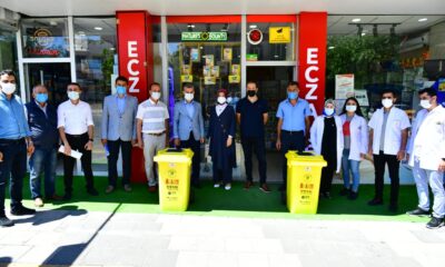 Yeşilyurt’ta atık ilaçlar çöpe gitmeyecek
