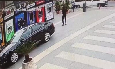 Yomra’da Belediye Başkanı Bıyık’a silahlı saldırı anı güvenlik kameralarına saniye saniye yansıdı