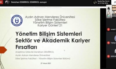 Yönetim Bilişim Sistemleri Bölümü’nde sektör ve akademik kariyer fırsatları konuşuldu