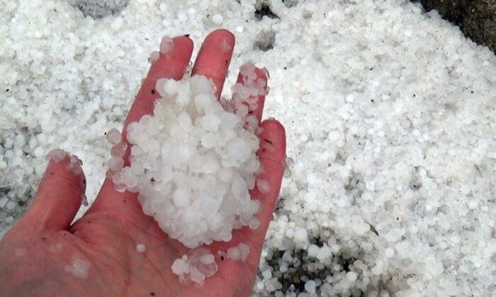 Yozgat’ta dolu etkili oldu