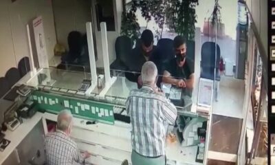 Yozgat’ta kuyumcu soygunu güvenlik kamerasına yansıdı
