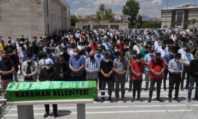 Yük asansörünün altında can veren market sorumlusu toprağa verildi