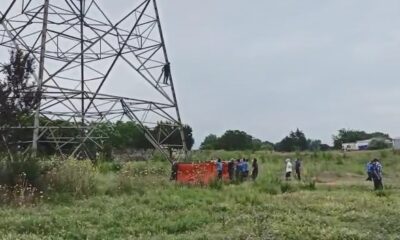 Yüksek gerileme çıkan kişi, 15 metreden aşağı atladı