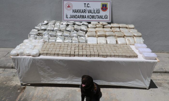 Yüksekova’da 181 kilogram uyuşturucu ele geçirildi