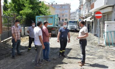 Yunusbey Caddesi yenileniyor