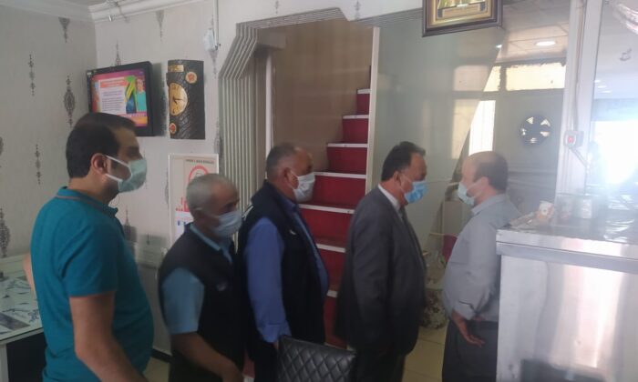 Zabıta ekibinden sıkı denetim