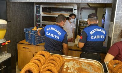 Zabıtadan fırınlara denetim