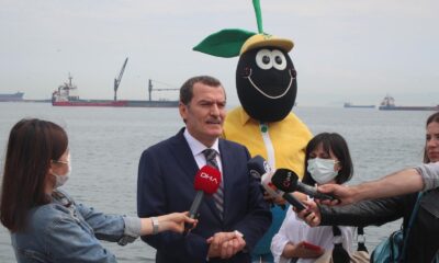 Zeytinburnu’nda deniz kirliliğine dikkat çekildi