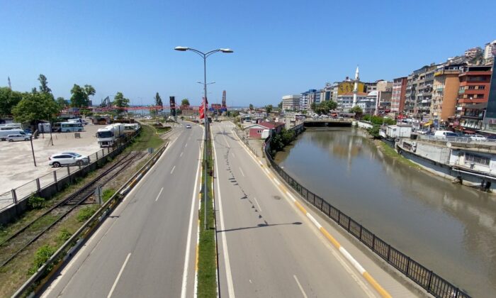 Zonguldak’ta son kısıtlamada sokaklarda sessizlik hakim