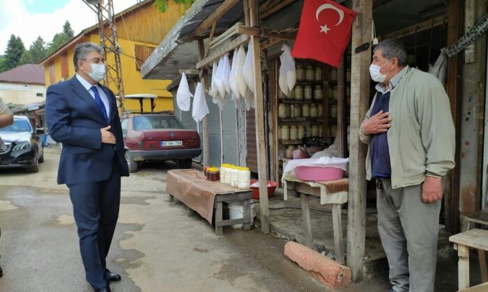 Zorkun Yaylası’nda korona virüs denetimi