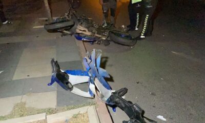 2 arkadaşın kullandığı hız motosikletleri çarpıştı: 2 yaralı