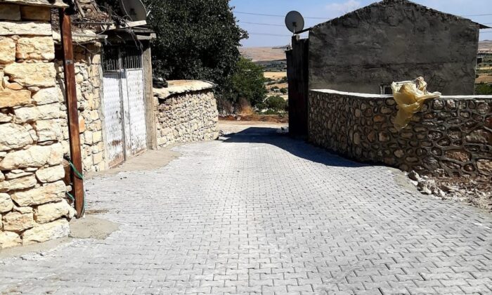 2021 yılı kilitli parke taşı döşeme çalışmalarına start verildi