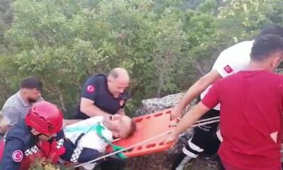 3 yaşındaki çocuk kontak anahtarını çıkarınca otomobil uçuruma yuvarlandı: 3 yaralı