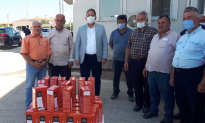 6 bin büyükbaş hayvan için kene ilacı dağıtıldı