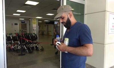 Acemi kasaplar hastanelik oldu