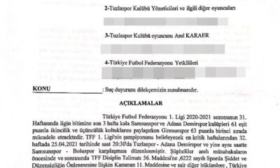 Adana Demirspor ve Tuzlaspor’a şike iddiasıyla suç duyurusu yapıldı
