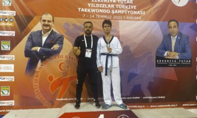 Ahmet Evkaya gümüş madalya kazandı