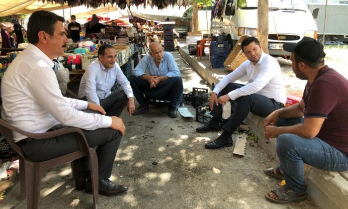 AK Parti heyeti Adıyaman ve Kahta’da vatandaşlarla bir araya geldi