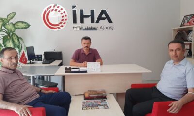 AK Parti İl Başkanı Dağtekin’den İHA’ya ziyaret