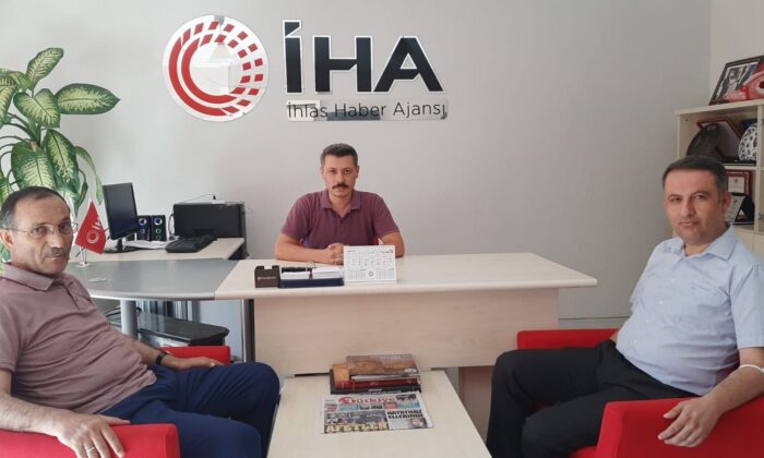 AK Parti İl Başkanı Dağtekin’den İHA’ya ziyaret