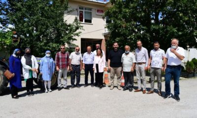 AK Partililer, köylerde vatandaşlarla bayramlaştı