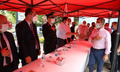 Akçaabat’ta bayramlaşma töreni