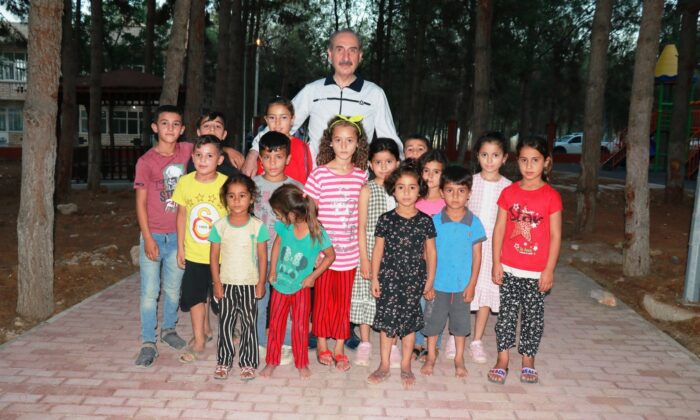 Akçakale’de yarım asırlık ağaçların bulunduğu alan mesire alanına dönüştürüldü