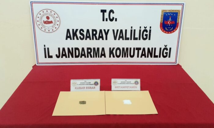 Aksaray’da jandarmadan uyuşturucu operasyonu