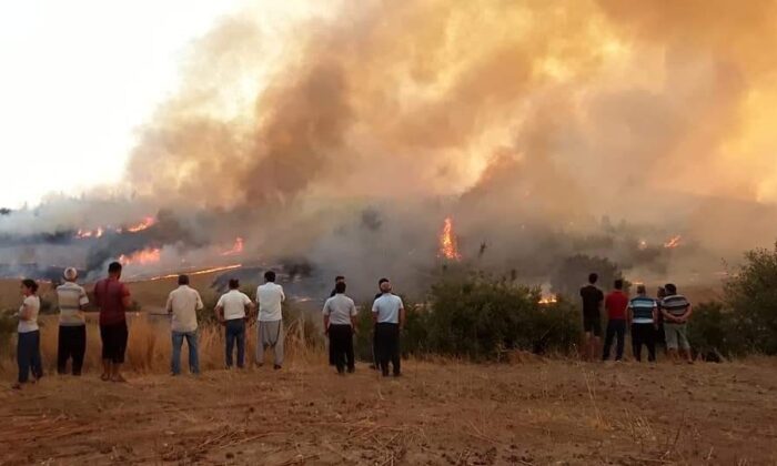 Aladağ’daki yangına müdahale sürüyor