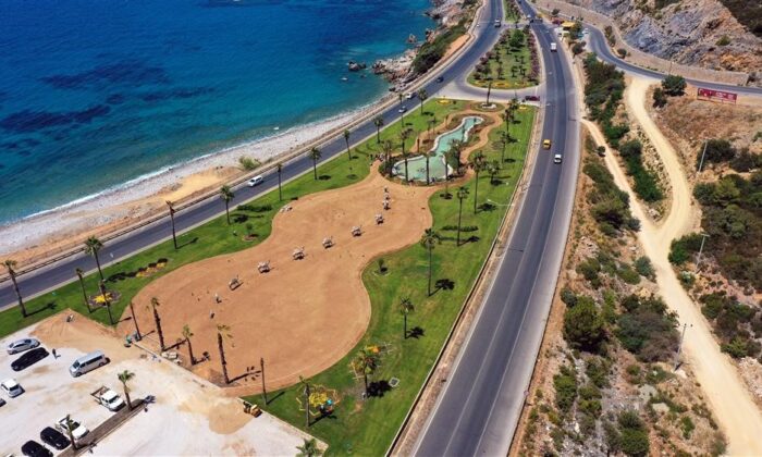 Alanya yeni park ve sosyal alanlara kavuşuyor