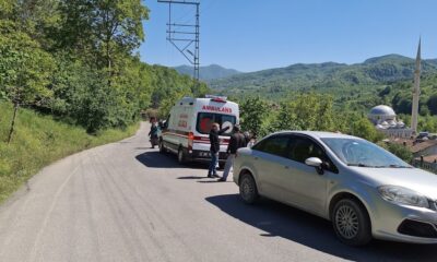 Alaplı’da patpat kazası: 2 yaralı