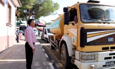 Alaşehir Belediyesinden Marmaris yangınına yardım eli