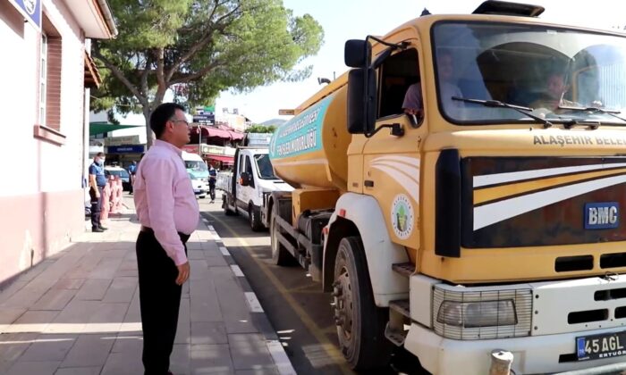 Alaşehir Belediyesinden Marmaris yangınına yardım eli