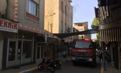 Alaşehir’de ev yangını korkuttu