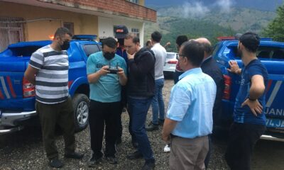 Alevli bir cisim düştüğü ihbarı ekipleri harekete geçirdi